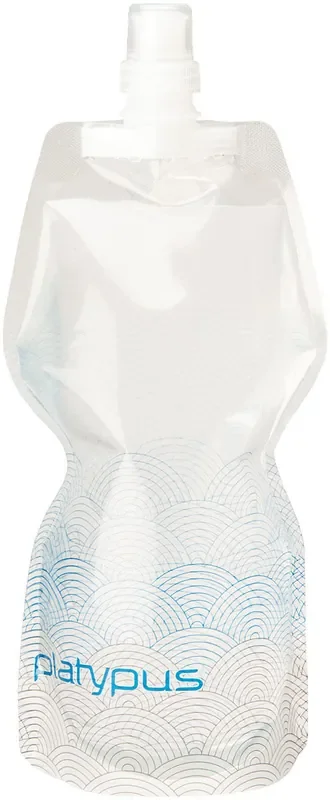 Platypus SoftBottle with Closure Cap – Waves Design, 1L
