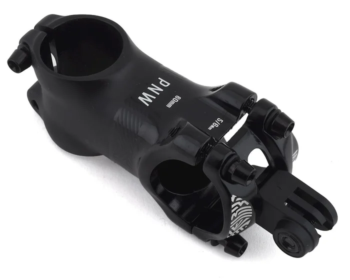 PNW Components Coast Stem (Black) (31.8mm) (60mm) (7°) (w/ GoPro Mount)