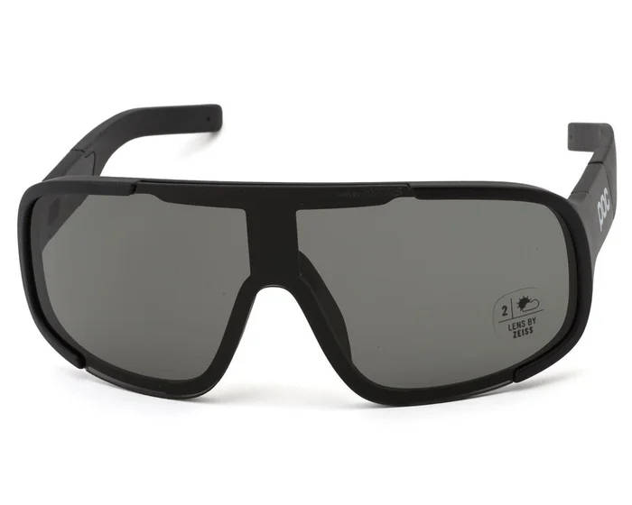POC Aspire Sunglasses (Uranium Black) (Clarity Universal/Partly Sunny Grey)