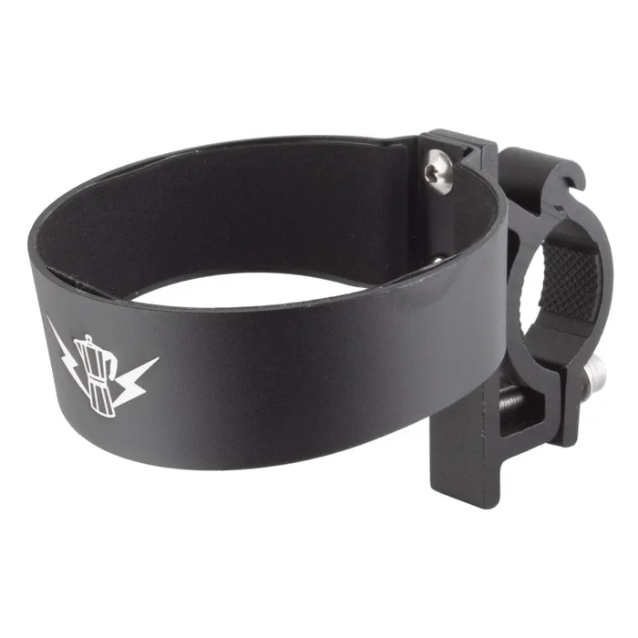 Portland Design Works Barista Cup Holder 22.0-26.0mm Handlebars Lightning/Moka Pot Design BLK