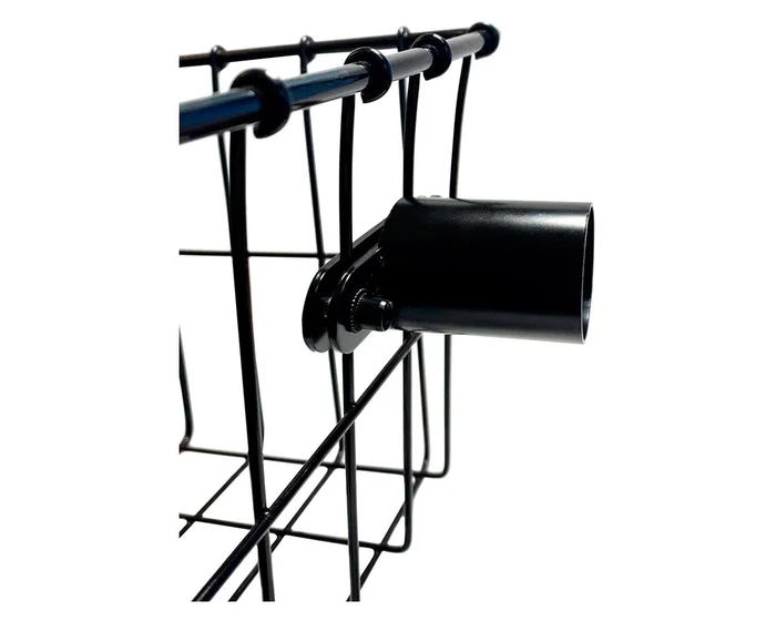 Portland Design Works Outpost Light Mount (Black) (For Bike Baskets)