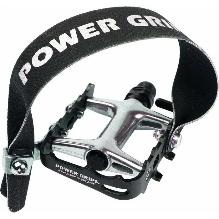 Power Grips High Performance Pedal Kit – Aluminum 9/16″ Black