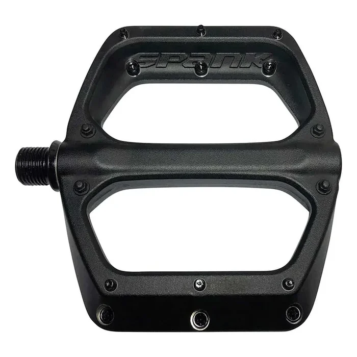 Premium Alloy Bike Pedals with Concave Platform, Replaceable Pins & Forged Chromoly Axle — Lightweight, Durable, Performance-Driven Cycling Accessories