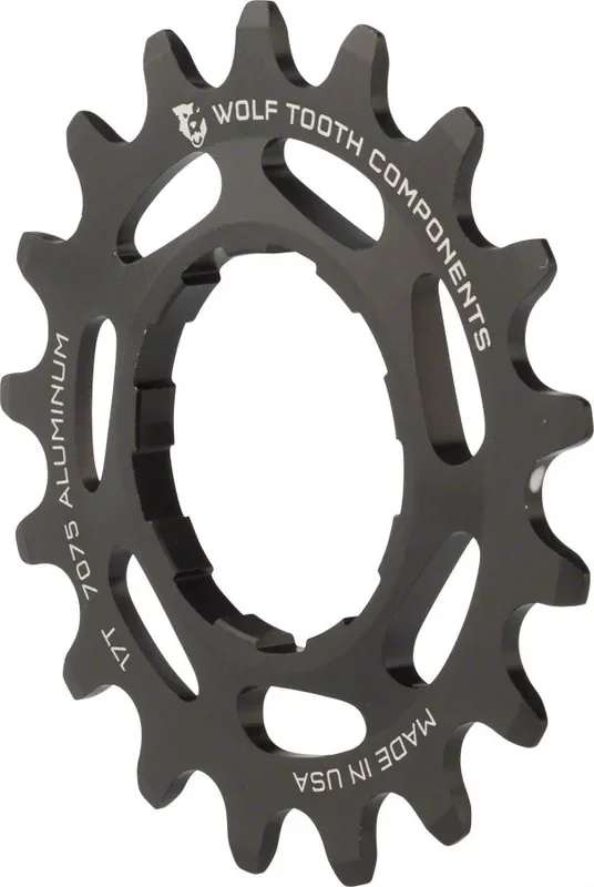 Premium Aluminum Single Speed Cogs 17t, 18t, 19t for Shimano Hyperglide Freehubs – Lightweight, Durable, Chain Retention, Compatibility