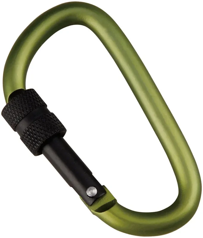 Premium Anodized Aluminum Carabiners Set of 2 & 4 – Lightweight, Decorative Accessory Clips for Camping, Cycling, and Gear Organization