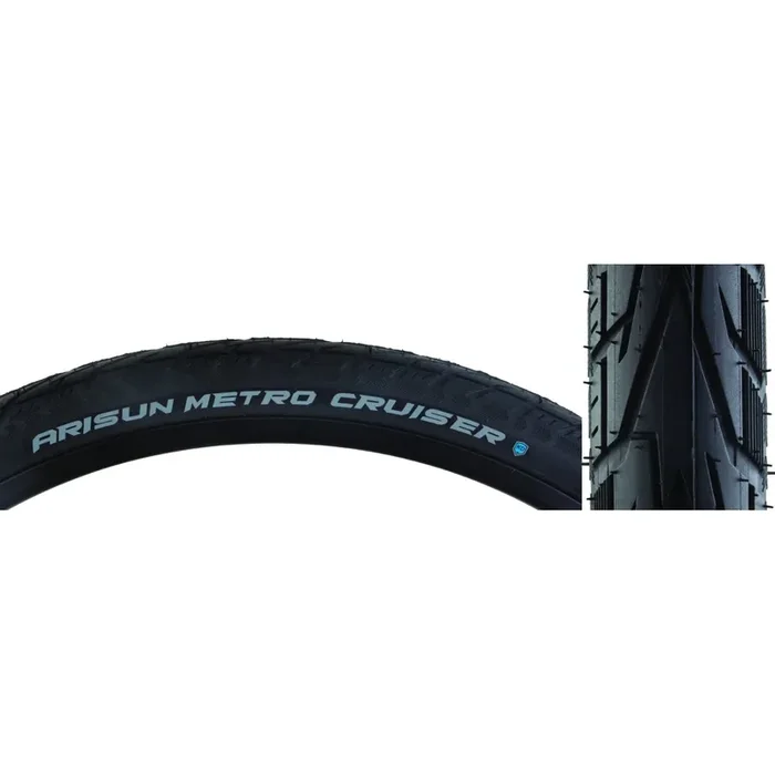 Premium Arisun Metro Cruiser Road Tires — 700×32/35/38 Sizes, Kevlar-Enhanced, Wet Weather Traction, Deep Tread, Reflective Sidewalls, Durable Composite Material
