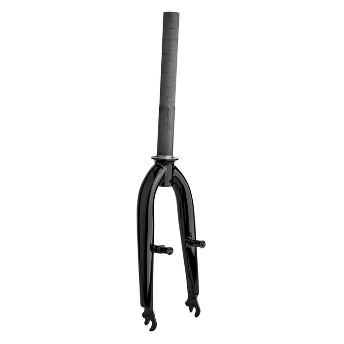 Premium Chromoly Recumbent Forks 16in Threaded & 1-1/8in for Bicycle Comfort, Performance & V-Brake Compatibility
