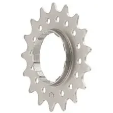 Premium CrMo Single Speed Cogs for Bicycle Freehubs – Durable, Wide-Flange, Hyperglide-Spline Tech, Fits 3/32″ Chains, Multiple Teeth Sizes