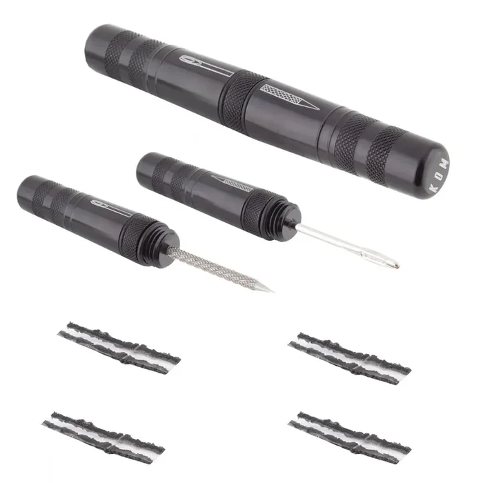 Premium KOM Cycling Tubeless Tire Repair Tools & Kits – CNC Machined, Lightweight, Pocket-Friendly, Multi-Color Options for MTB & Road Cycling