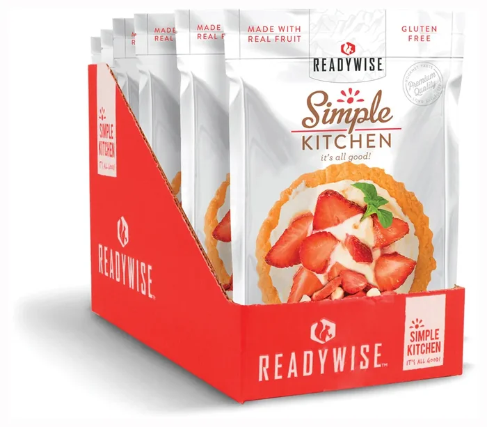 Premium Readywise Convenient Plant-Based Yogurt & Snack Pouches Gluten-Free, Vegetarian, Long Shelf Life, Made in USA