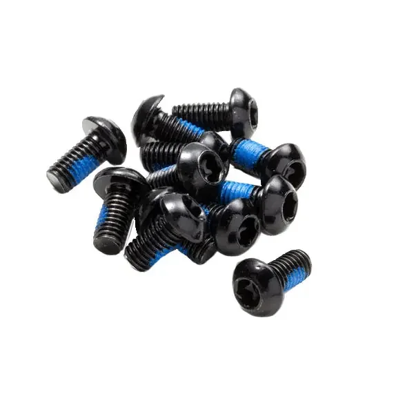 Premium Steel M5x10 Torx T25 Reverse Disc Rotor Bolt Set – Durable, High-Performance Bike Brake Components in Multiple Colors
