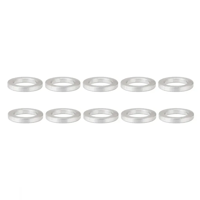 Premium Sunlite Bicycle Axle Spacers – Durable Aluminum 10mm, 15mm, 5mm Widths for Smooth Wheel Installation & Enhanced Ride Performance