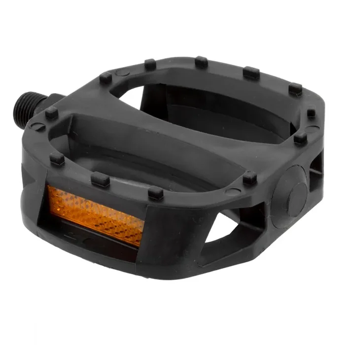 Premium Sunlite Platform Pedals – Durable ABS Resin Body, Molded Pins, Loose Ball Bearings, Lightweight Cycling Pedal Options (9/16″ & 1/2″)