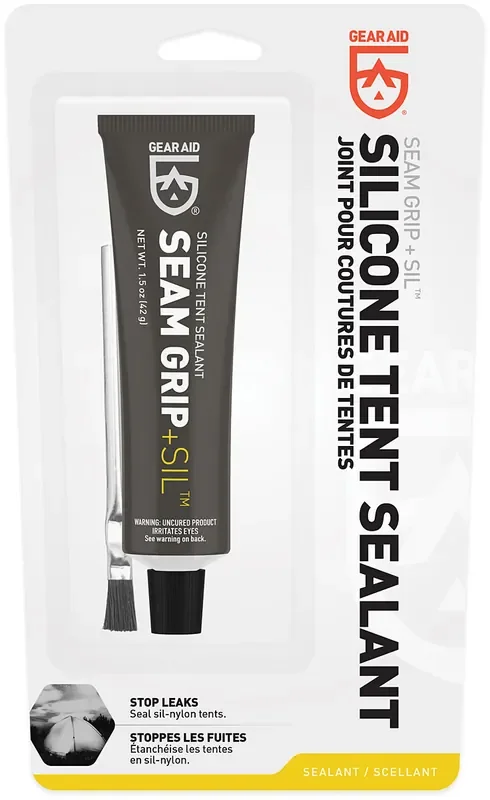 Premium Tent Sealants & Sealers by Gear Aid – Seam Grip & Silnet Silicone for Waterproof Repairs, Durable Materials, & Weatherproofing