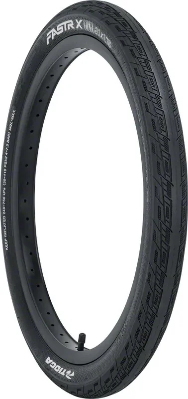 Premium Tioga FASTR-X & FASTRX 20″ BMX Tires – Ultra-Light, High-Performance Clincher Tires with GripPod Technology, Nano Knob Tread & Cutting-Edge Durability