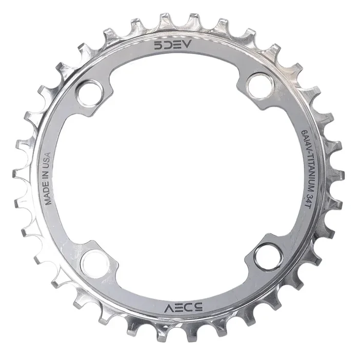 Premium Titanium BCD Chainrings 32T, 34T & 36T for Cycling – Durable, Lightweight, Impact-Resistant, SRAM & Shimano Compatible Bike Components