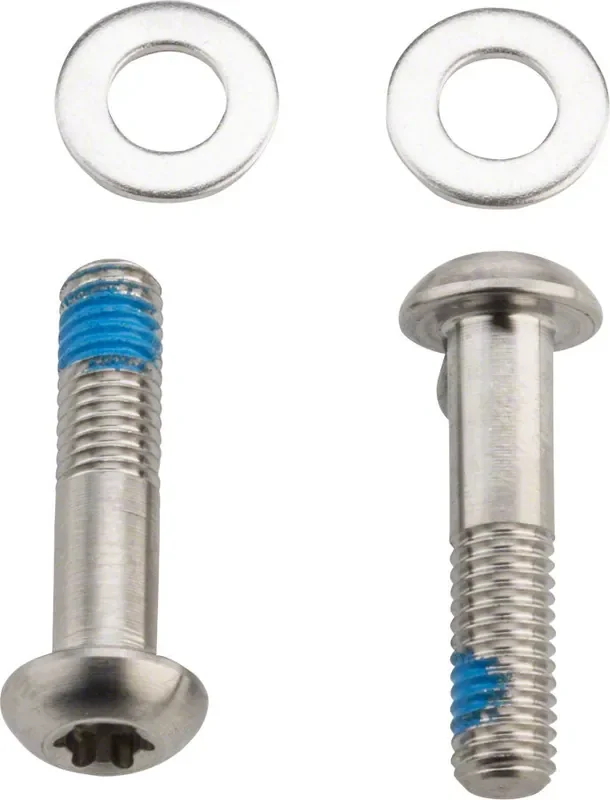 Premium Titanium SRAM Flat Mount Disc Caliper Bracket Bolts – Lightweight, Corrosion-Resistant Fasteners for Bicycle Disc Brake Installation
