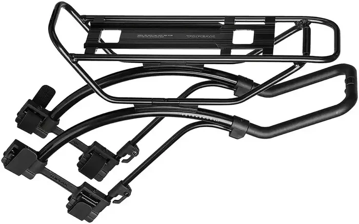Premium Topeak MTB Front & Rear Racks – Aluminum, Adjustable Leveling, QuickTrack System, KLICKfix Compatibility, Durable, Lightweight Cycling Storage