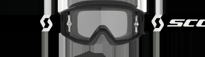 Primal Goggle Black/White Clear Works