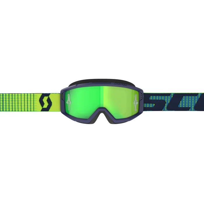 Primal Goggle Blue/Yellow Green Chrome Works Lens