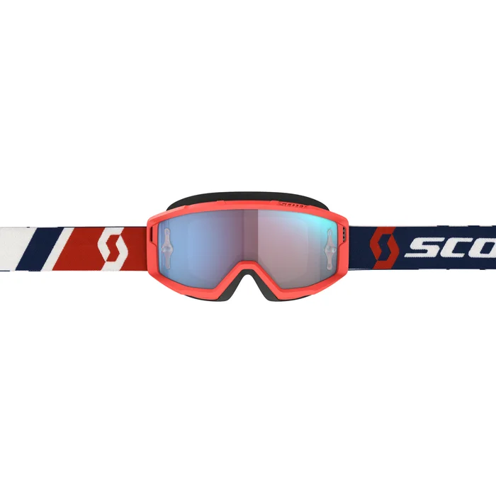 Primal Goggle Red/Blue Blue Chrome Works Lens