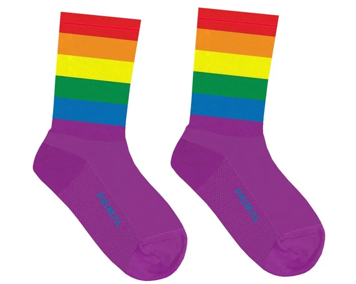 Primal Wear Tall Socks (Rainbow) (S/M)