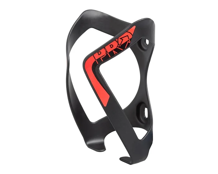 PRO Alloy Water Bottle Cage (Black/Red)
