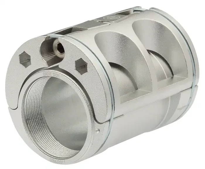 Problem Solvers Bushnell Eccentric Lightweight Bottom Bracket – 68mm x 54mm, Silver
