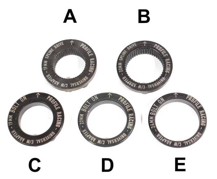 Profile/Madera Keyed Sprocket Adapter