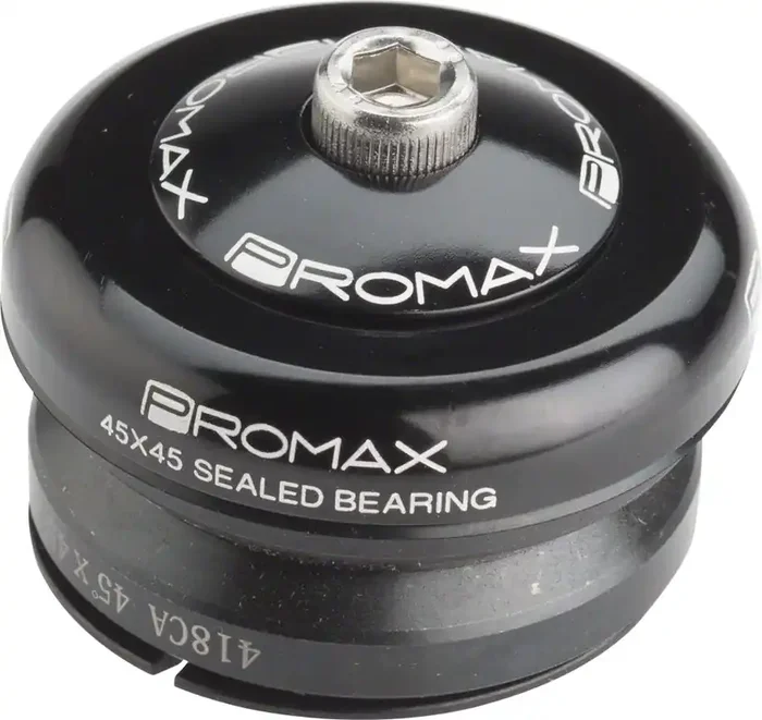 Promax IG-45 Alloy Sealed Integrated 45×45 1″ Adaptor Headset Black
