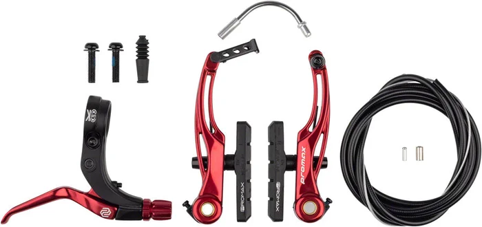 Promax P-1/Click V-Point Linear Pull Brake Kit – 108mm Red