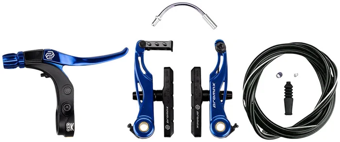 Promax P-1/Click V-Point Linear Pull Brake Kit – 85mm Blue