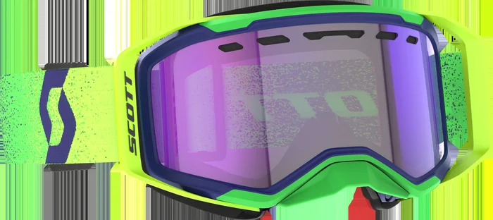 Prospect 2.0 Smb Ls Goggle Mdnt Prp/Sfty Ylw Ls Blue Chrm