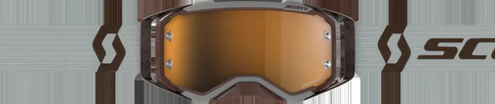 Prospect Amplifier Goggle Grey/Brown Gold Chrome Works