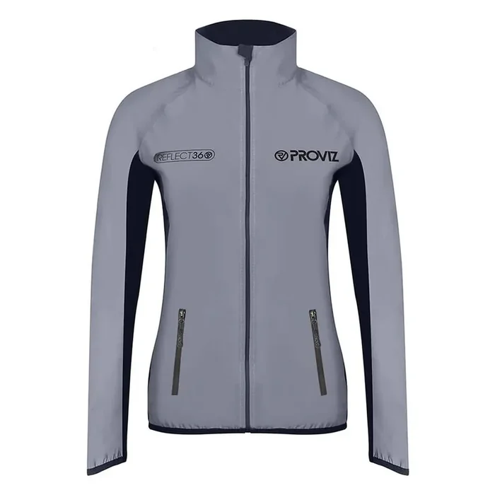 Proviz Reflect 360 Women‘s Running Jackets – Recycled Materials, Reflective Design, Water-Resistant, Thermal Performance, High Visibility Activewear