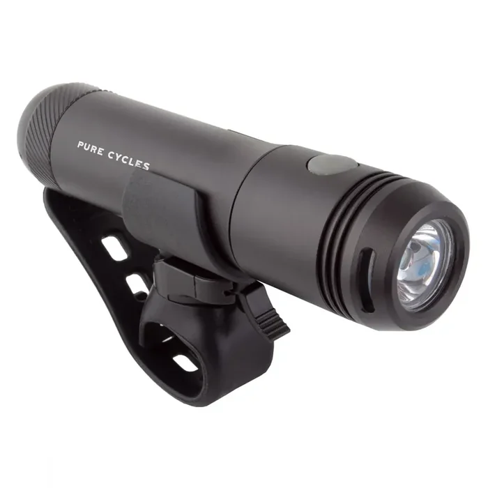 Pure Cycles City Torch Head Light Silicone Strap USB-C 300 5