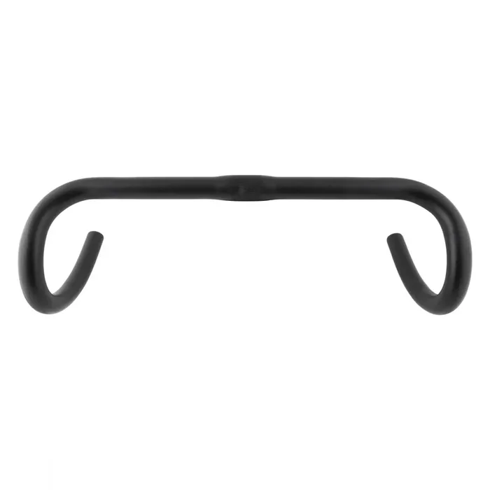Pure Cycles Pure Fix Drop Bars 25.4mm Clamp 400mm 138mm drop Black Aluminum