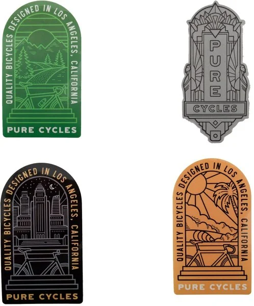 Pure Cycles Sticker Pack Assortment Two