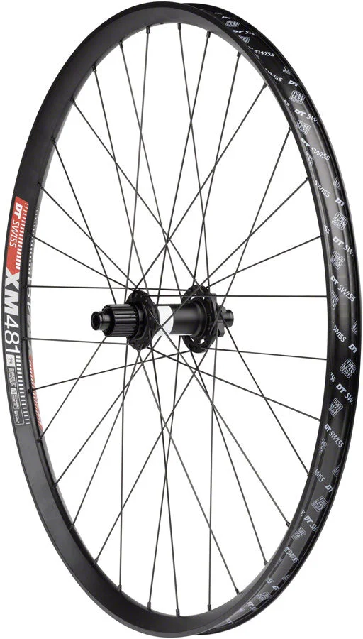 Quality DT 350/DT XM481 Rear Wheel – 29″ 12 x 157mm 6-Bolt Micro Spline BLK