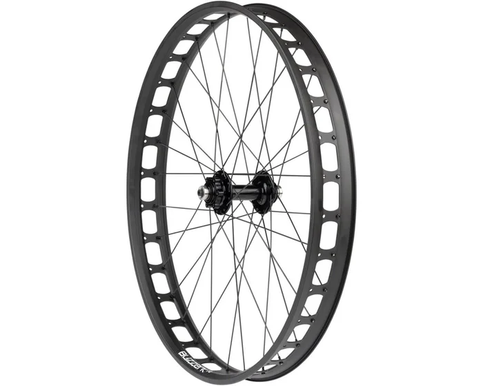Quality Wheels Blizzerk Front Wheel (26″) (QR x 135mm Pugsley) (6-Bolt) (32H) (Fat Bike)