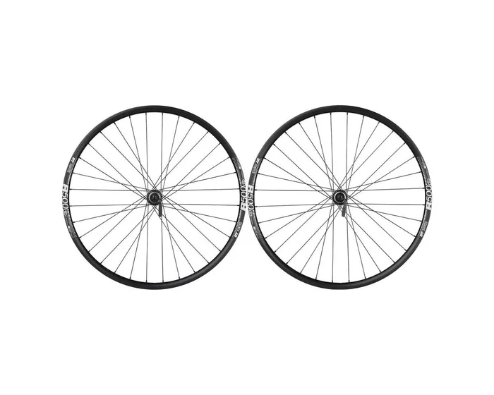Quality Wheels Shimano/DT Swiss R500 Disc Wheelset (Black) (Shimano HG) (QR x 100, QR x 135mm) (700c) (Centerlock) (Tubeless)