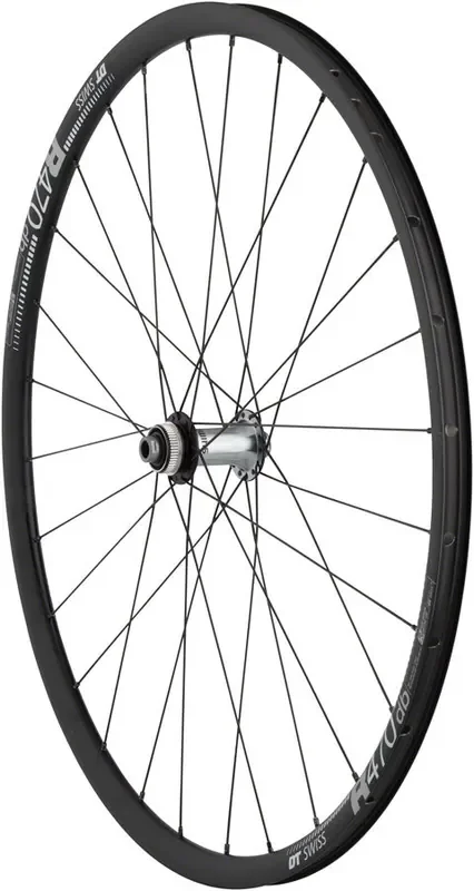 Quality Wheels Ultegra/DT R470db Front Wheel 700c 12x100mm Center Lock Black
