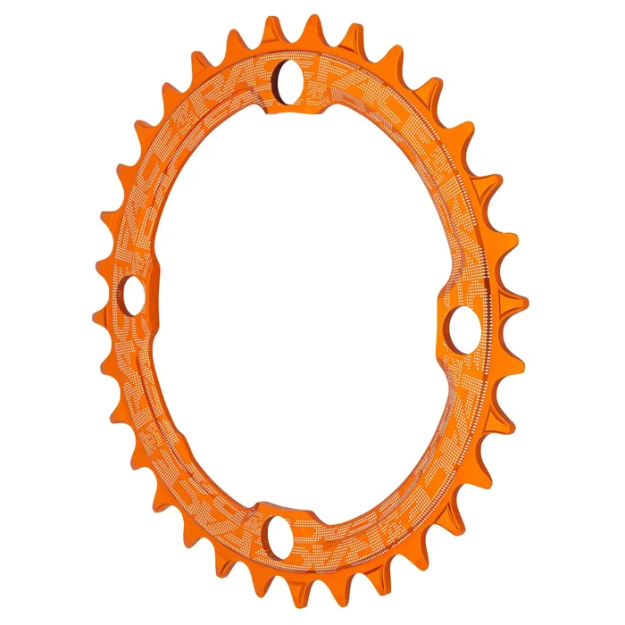 Race Face 1x Narrow Wide Chainring – 32t 104 BCD 10-12 Speed 7075 Aluminum Orange