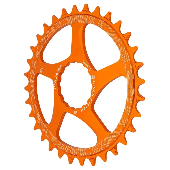 Race Face Cinch Direct Mount Chainring, 32T, Orange