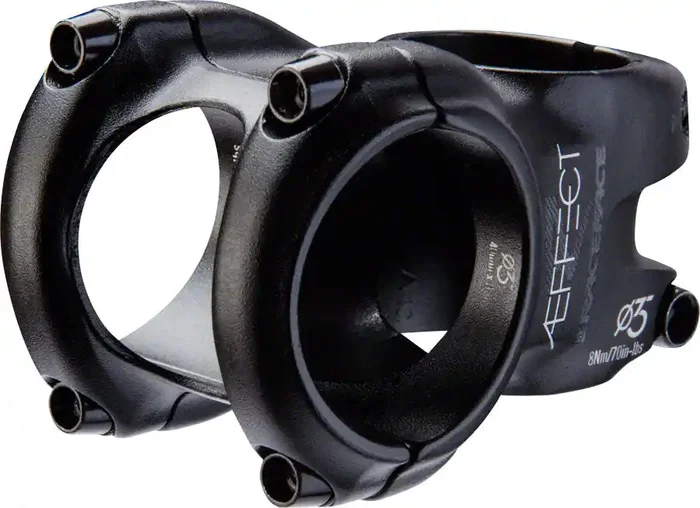 RaceFace Aeffect R 35 Stem 40mm Clamp 35mm +/-0 Deg 1 1/8 in Black Aluminum