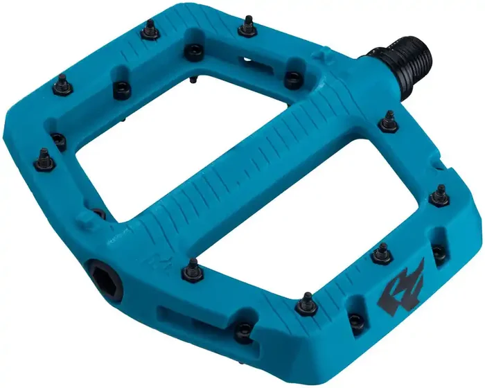 RaceFace Chester Pedals – Platform, Composite, 9/16″, Large, Turquoise