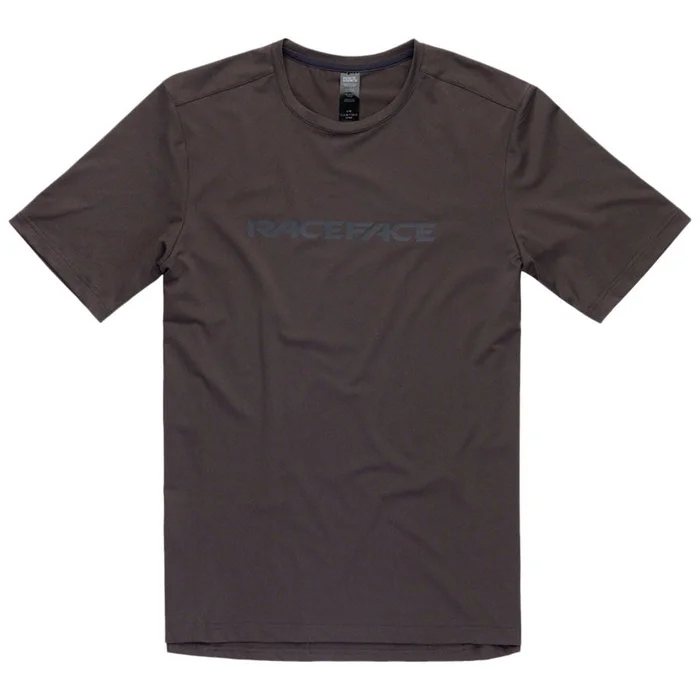 RaceFace Commit Tech Top Men’s Short Sleeve Mountain Bike Jersey – Gray