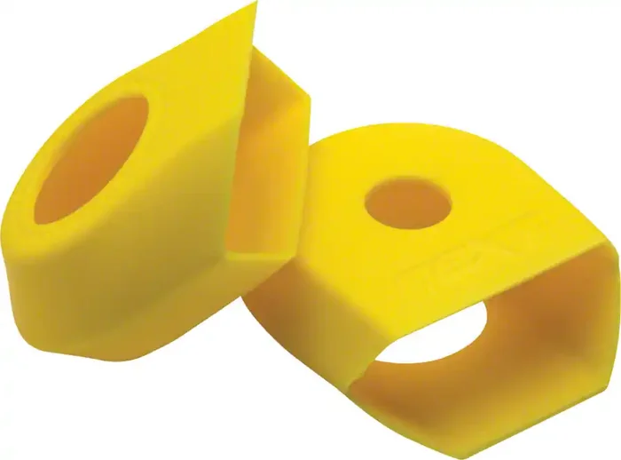 RaceFace Crank Boots For Next SL G4 Cranks 2 Pack Yellow Protect Crankarm