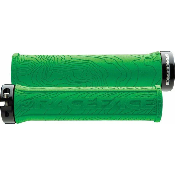 RaceFace RaceFace Half Nelson Grips – Green Lock-On