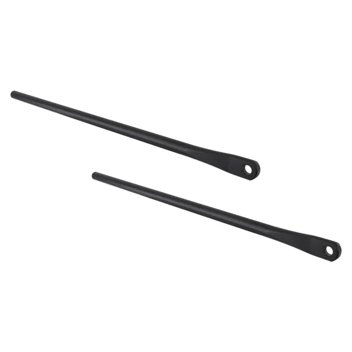 Racktime Rear Bike Rack Mounting Stay Bundle Straight & Offset Designs, Durable Aluminum Replacement Parts